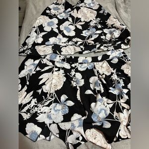 SHEIN shorts and cropped shirt set